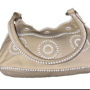 Handmade in Colombia by Angela Moore Leather shoulder bag